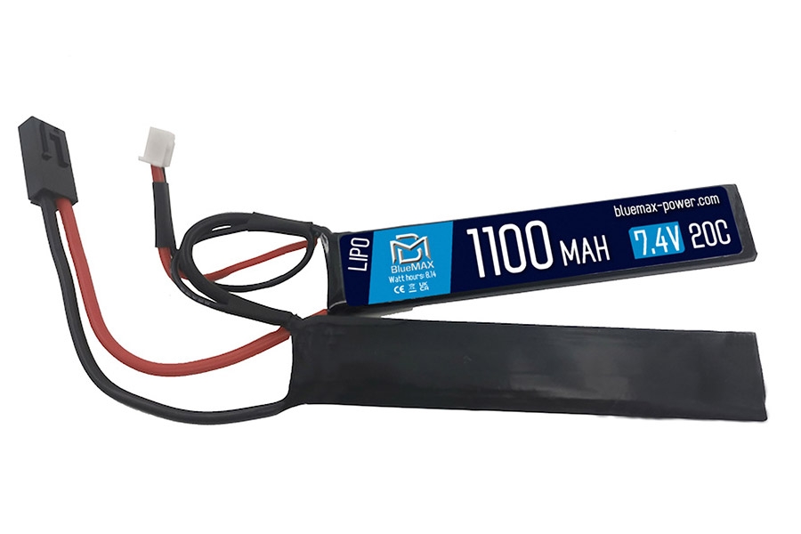 LiPo Battery 1100mAh 7.4v 20C Nunchuck