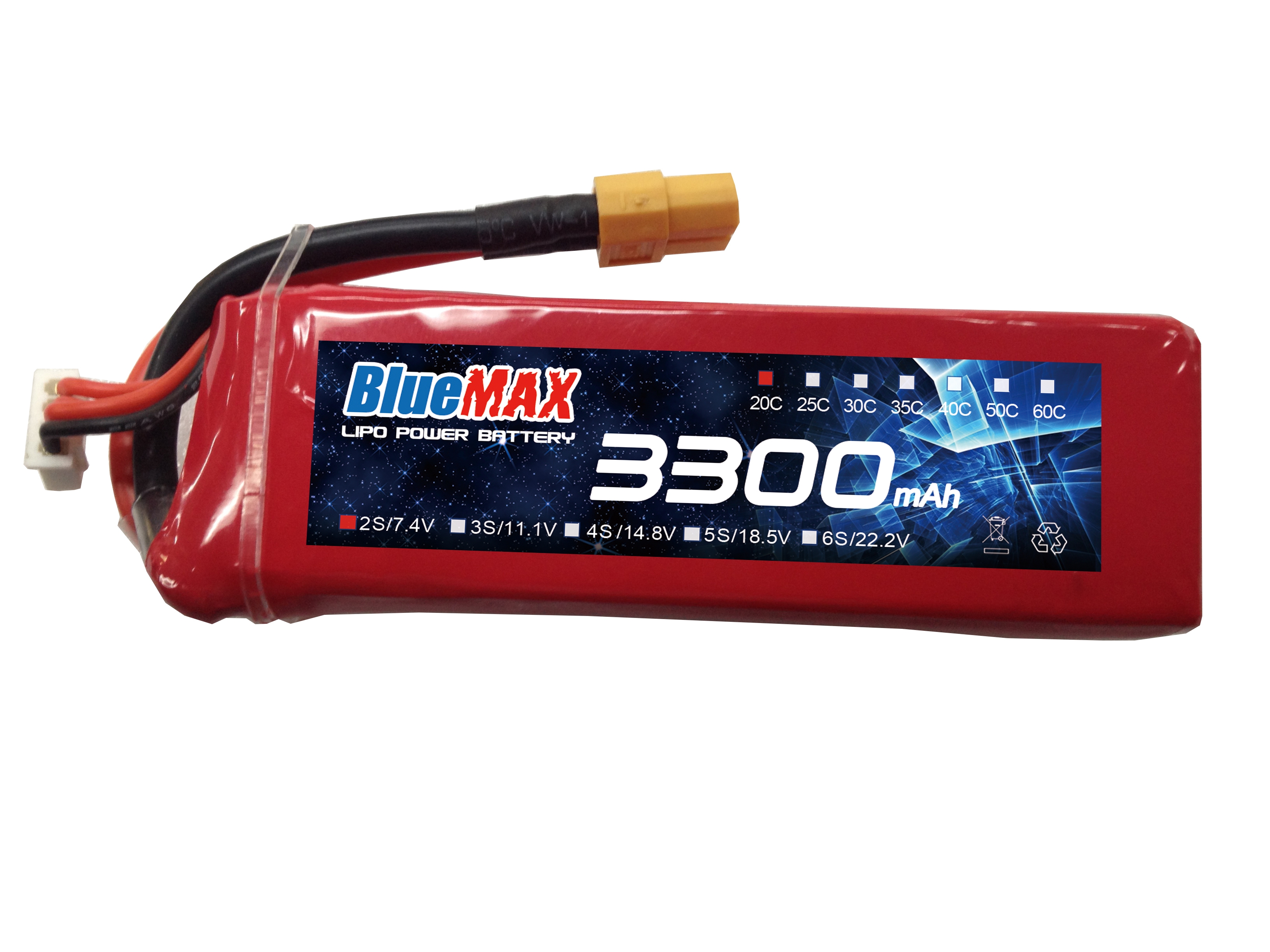 3300mAh 7.4V 20C LiPO