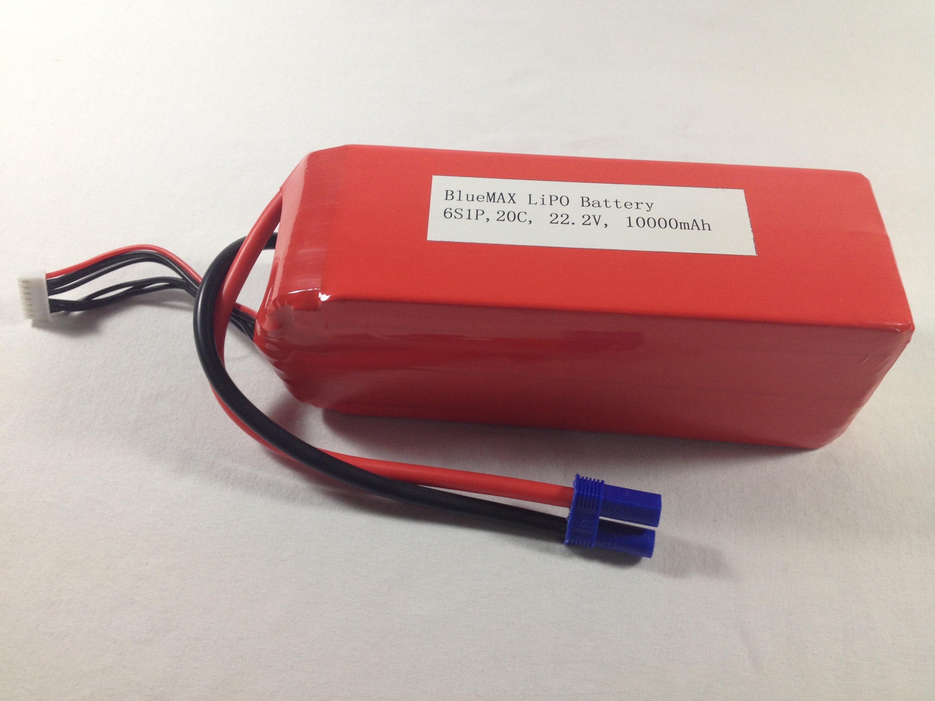 10,000mAh 6S1P 20C LiPO battery compatible for Walkera QR X800 S800 Multirotors