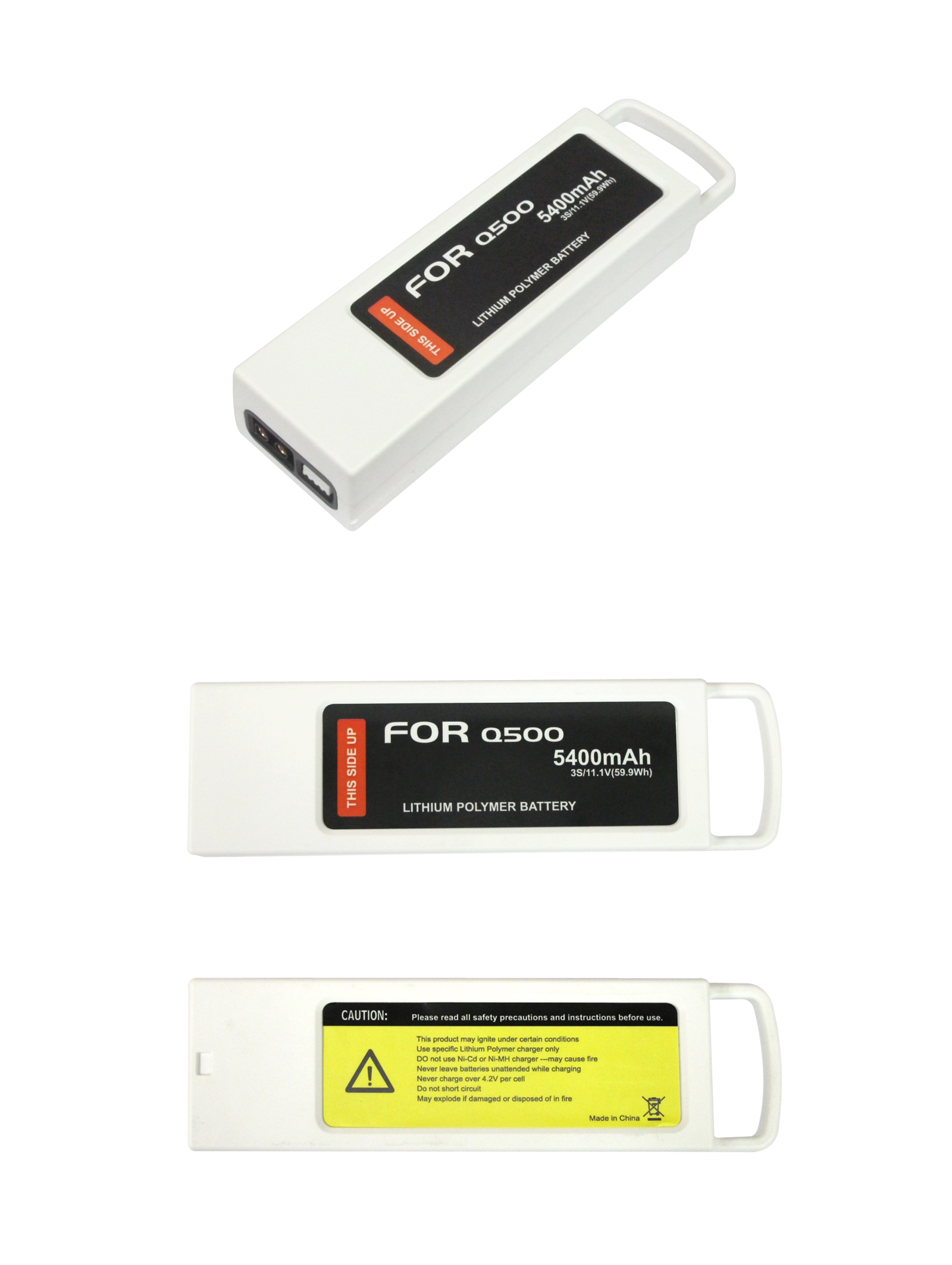 Replacement 10C 3S 11.1V 5400mAh LiPO Battery for Yuneec Q500