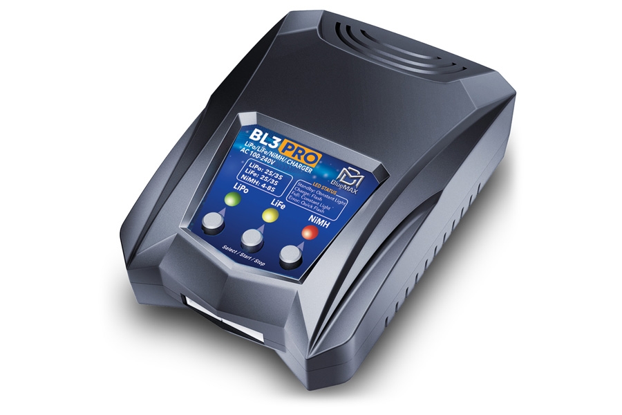 BlueMAX BL3-Pro Compact Smart Charger for NiMH/LiPo/LiFe