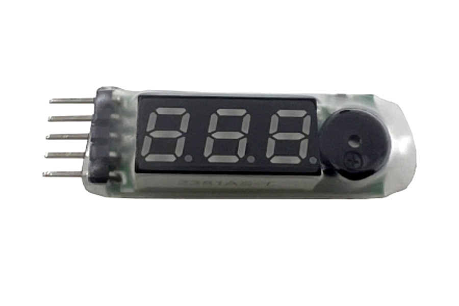 LiPo Low Voltage Alarm Buzzer 1-4s