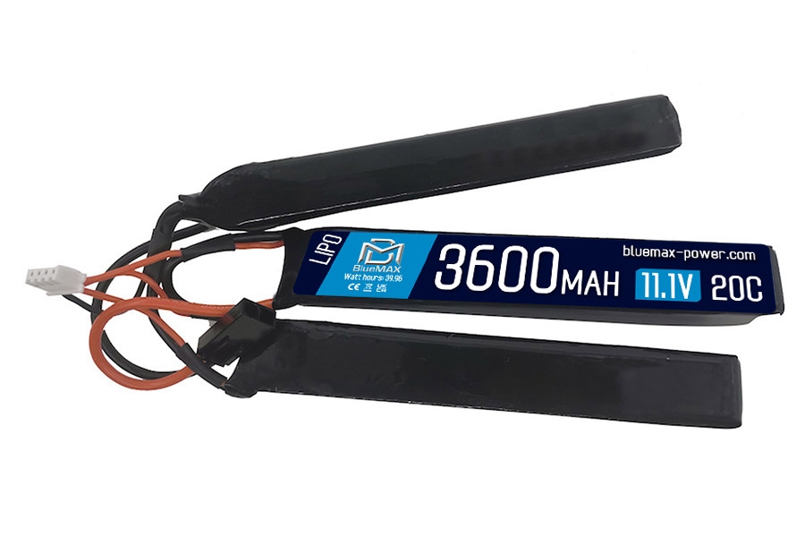 3S3P 11.1V 3600mAh 20C High Drain LiPo Battery Triple