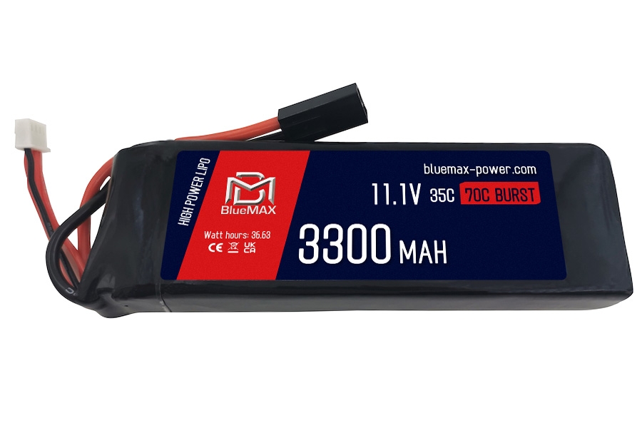 LiPo 3300mAh 11.1V 35C Large Type for Airsoft Rifle Gun