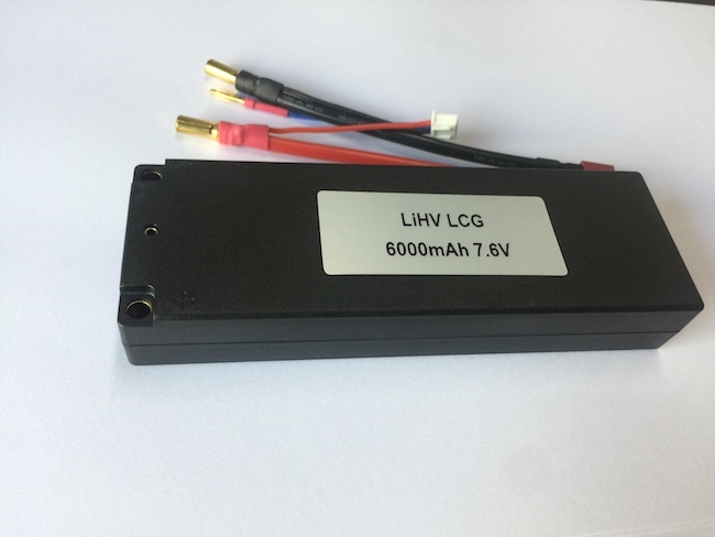 100C LiHV LCG 7.6V 6000mAh Racing Car Battery