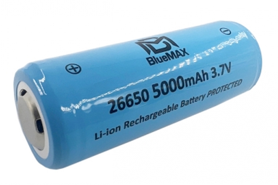 Lithium Ion Battery 26650 3.7v 5000mAh PROTECTED