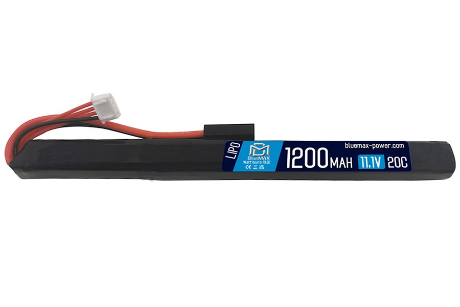 1200mAh 11.1V 20C Slim LiPo Stick Battery for AK Type Airsoft Gun