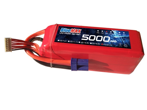 22.2V 5000mAh 30C LiPO