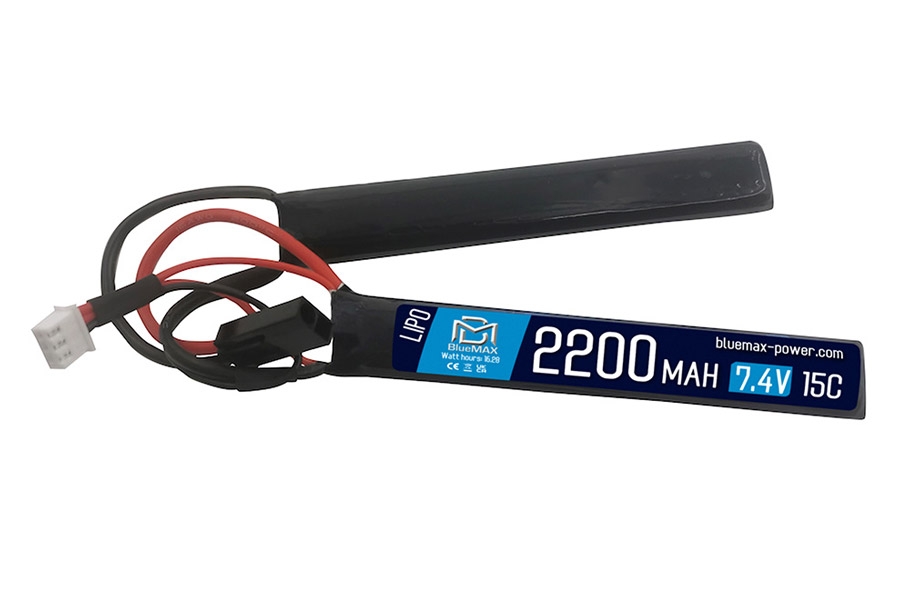 AEG Battery 7.4v 2200mAh 15C Nunchuck Type