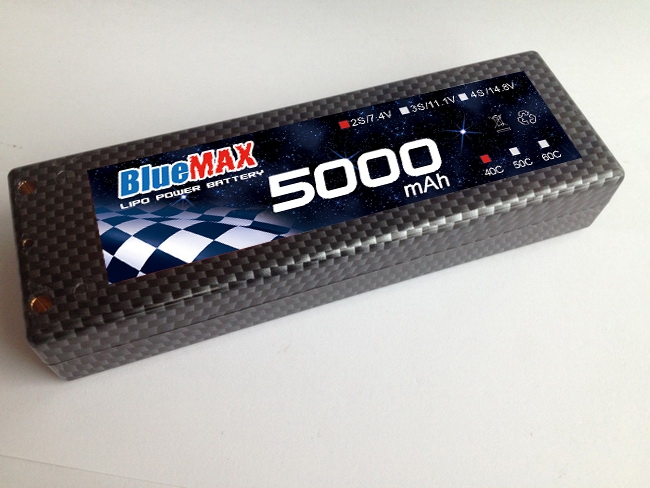 7.4V 5000mAh 40C LiPO Battery for RC Car