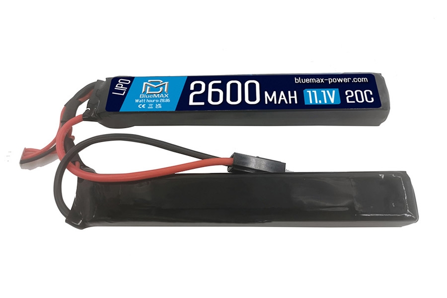 LiPo Battery 2600mAh 11.1V 20C nunchuck (2 stick)