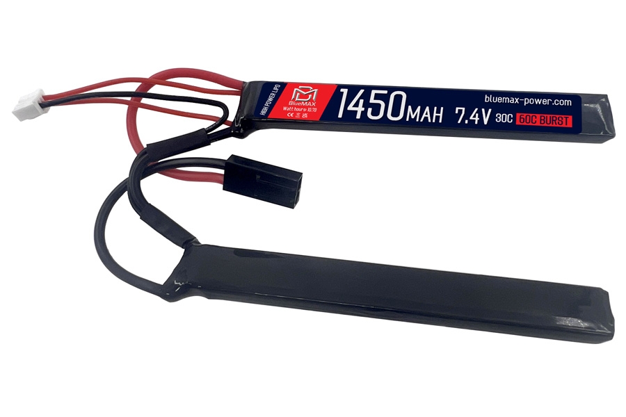 LiPo 7.4V 30C-60C 1450mAh Nunchuck Type