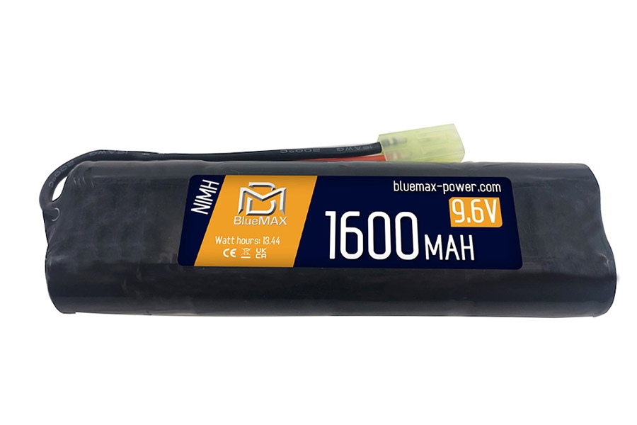 NiMH 1600mAh 9.6V Small Type Airsoft Gun Battery