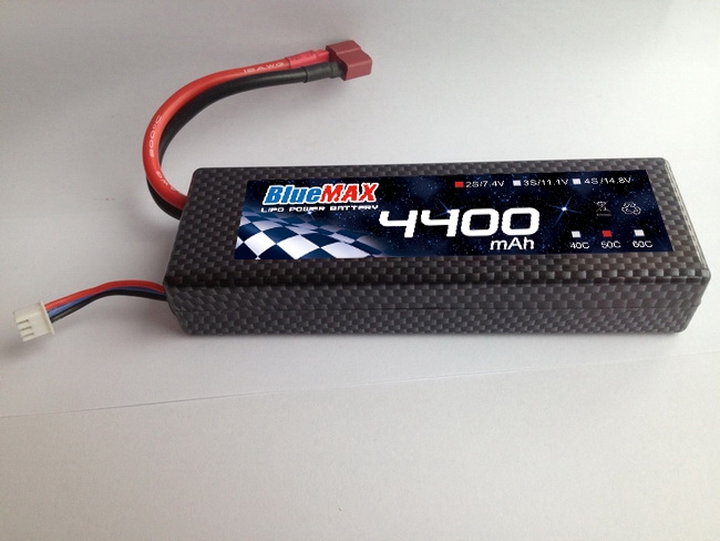 50C 4400mAh 2S1P 7.4V RC Car LiPO Battery Pack