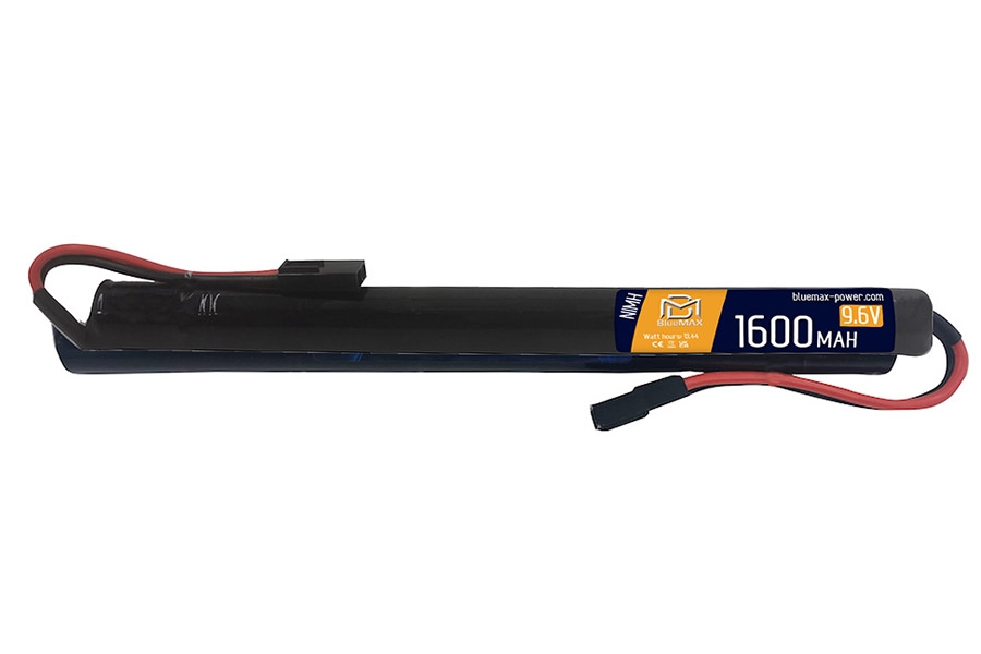 NiMH 9.6V 1600mAh Airsoft Battery Stick Pack with Mini Tamiya Female