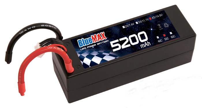 14.8V 50C 5200mAh 4S2P LiPO Pack for RC Racing Car