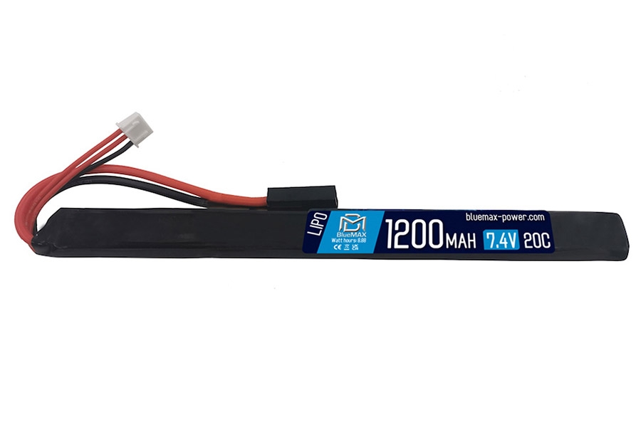 1200mAh 7.4V 20C LiPo Battery AK type