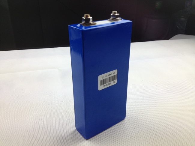 3.2V LiFePO4 15Ah Prismatic Cell with Aluminum Housing